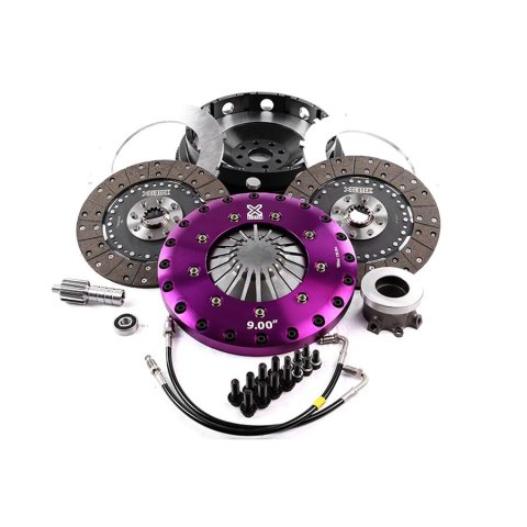 XClutch 93-95 Toyota Supra Twin Turbo 3.0L 9in Twin Solid Organic Clutch Kit