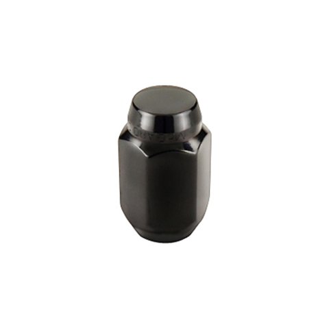 McGard Hex Lug Nut (Cone Seat) M12X1.5 / 13/16 Hex / 1.5in. Length (4-pack) - Black