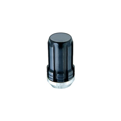McGard SplineDrive Lug Nut (Cone Seat) M14X1.5 / 1.935in. Length (4-Pack) - Black (Req. Tool)