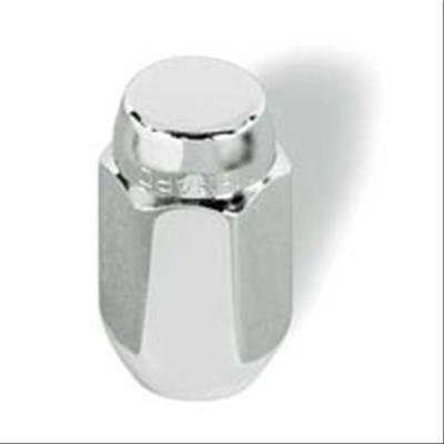 McGard Hex Lug Nut (Cone Seat) M12X1.5 / 13/16 Hex / 1.5in. Length (Box of 100) - Chrome