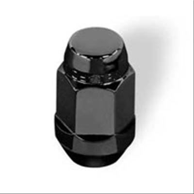 McGard Hex Lug Nut (Cone Seat Bulge Style) 1/2-20 / 3/4 Hex / 1.45in. Length (Box of 144) - Black