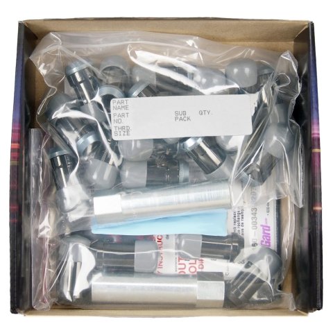 McGard SplineDrive Tuner 23-PC Jeep JL Install Kit w/Locks & Tool (Cone) M14X1.5 / 22m Hex - Chrome