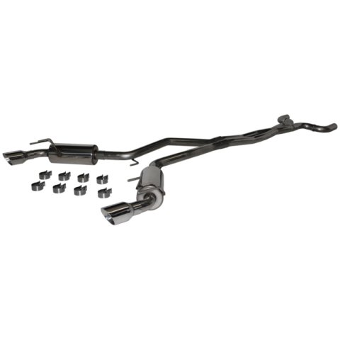 MBRP 2010 Chev Camaro V6 3.6L Dual Cat Back Round Tips (11 Conv. MUST purchase mbrpAD1710)