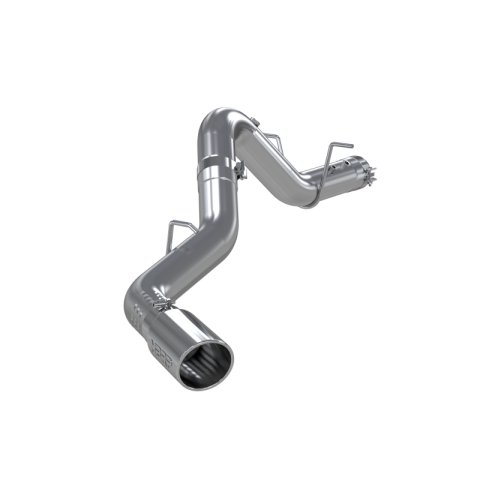 MBRP 2020+ GMC/Chevy 2500/3500 6.6L Duramax 4in Mand Bent Tubing AL-Ser Cat Back Single Side - Alum