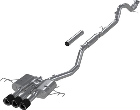 MBRP 2024+ Acura Integra Type-S Armor Pro 3in Active Profile Catback Exhaust - Carbon Fiber Tips