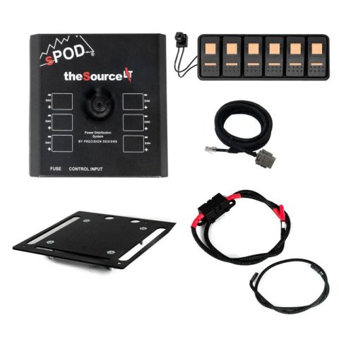 sPOD SourceLT Modular w/Amber LED for 36in Battery Cables