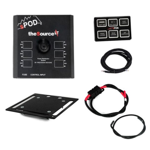 sPOD SourceLT w/Mini6 for Universal 36in Battery Cables