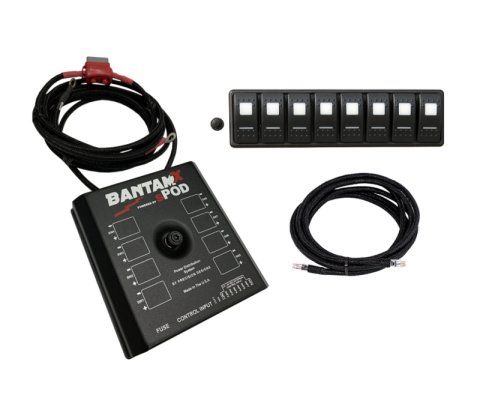 sPOD BantamX Modular w/Green LED for 36in Battery Cables