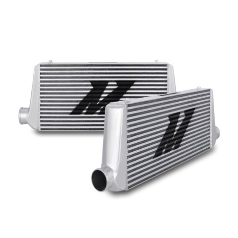 Mishimoto Universal Silver R Line Intercooler Overall Size: 31x12x4 Core Size: 24x12x4 Inlet /Outlet