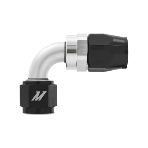 Mishimoto Aluminum -6AN 90 Degree Fitting - Black