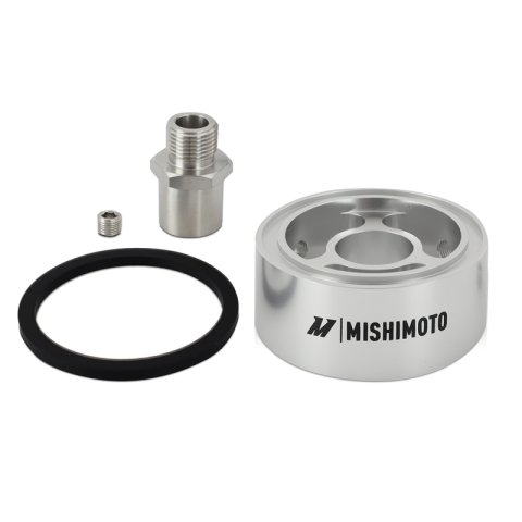 Mishimoto Oil Filter Spacer 32mm 3/4 - 16 Thread - Silver