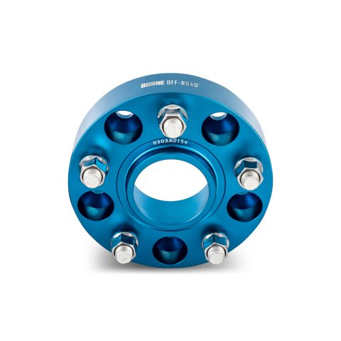Mishimoto Wheel Spacers - 5x127 - 71.6 - 45mm - M14 - Blue