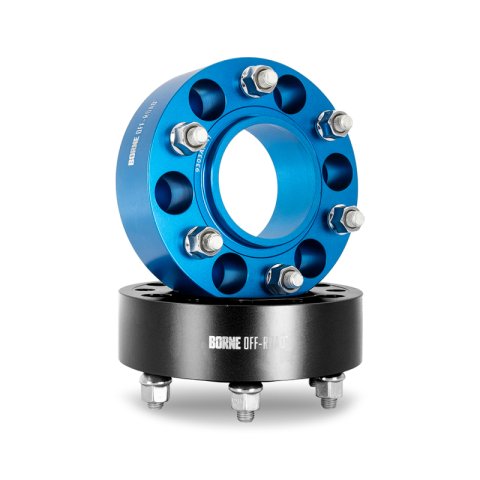 Mishimoto Wheel Spacers - 6x139.7 - 106 - 30mm - M12 - Blue