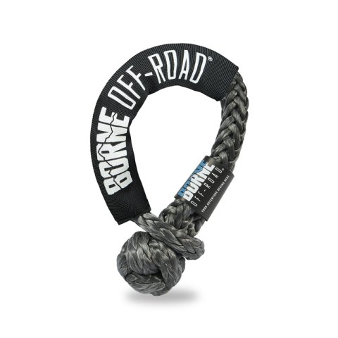 Borne Off-Road 1/2in X 20in Soft Shackle Grey