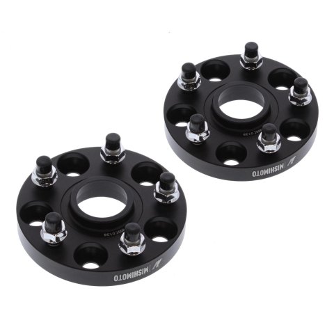 Mishimoto 5x114.3 20mm 56.1 Bore M12 Wheel Spacers - Black