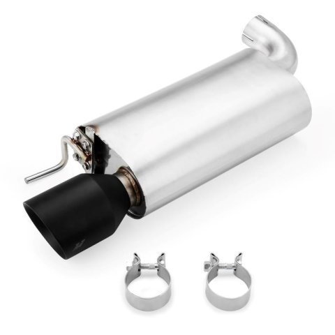 Mishimoto 2015+ Ford Mustang GT Street Axleback Exhaust w/ Black Tips