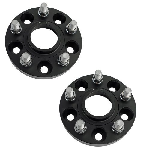 Mishimoto Wheel Spacers - 5x120 - 67.1 - 20 - M14 - Black