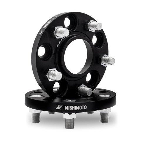 Mishimoto Wheel Spacers - 5x120 - 67.1 - 30 - M14 - Black