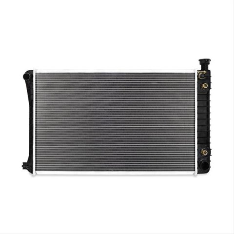 Mishimoto OE Replacement Radiators R618-AT Radiator, Replacement, Crossflow, Aluminum, Natural, Transmission Cooler, Chevrolet, GMC, Each