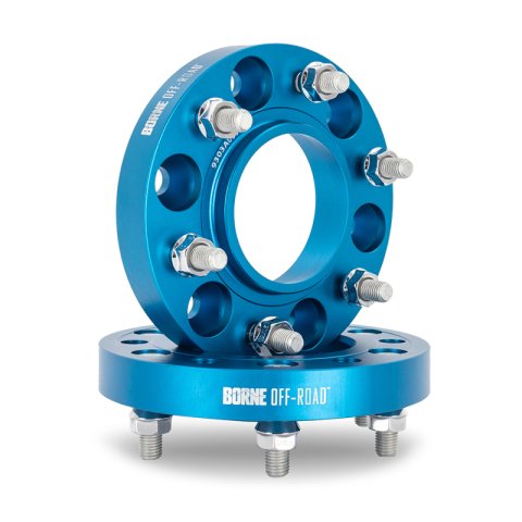 Mishimoto Wheel Spacers 5x150 110.1 25 M14 Blue