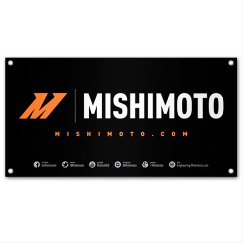 Mishimoto Promotional Medium Vinyl Banner 33.75x65 inches