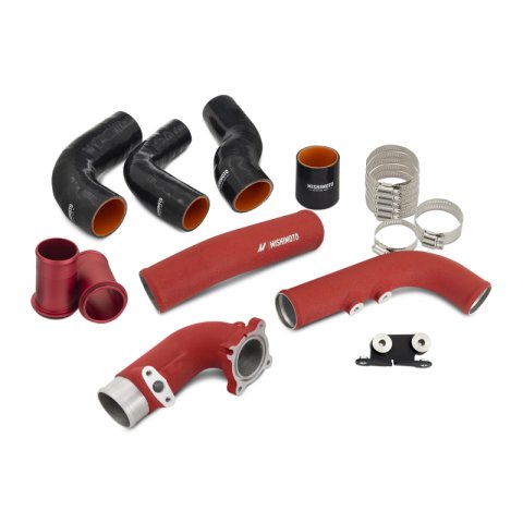 Mishimoto 2023+ Toyota GR Corolla Intercooler Pipe Kit - Wrinkle Red