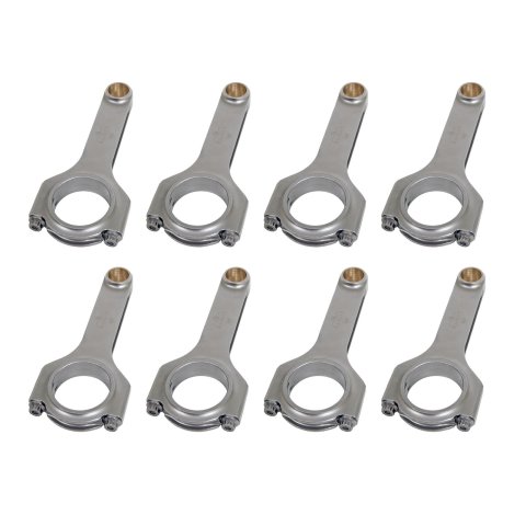 Eagle Chevy 350/LT1 4340 H-Beam Connecting Rods w/2.000in Rod Journal 7/16in ARP2000 (Set of 8)