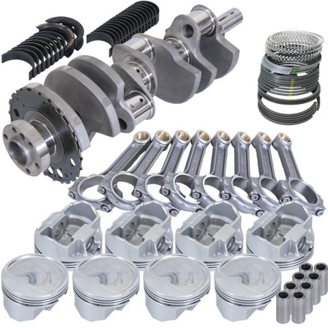 Eagle Chevy Pro Street 408 Balanced Rotating Assembly 4140 Crankshaft w/ 4340 I Beam Rods