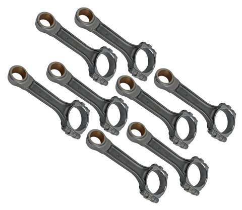 Eagle Chevrolet LS-Series I-Beam Connecting Rod 6.100in w/ 3/8in ARP 8740 (Set of 8)