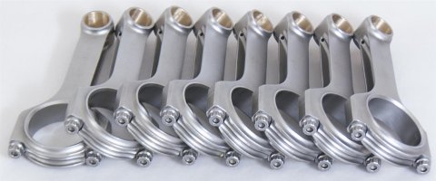 Eagle Chevrolet Small Block 5.70in Length ARP 2000 Bolts 4340 H-Beam Connecting Rod (Single)