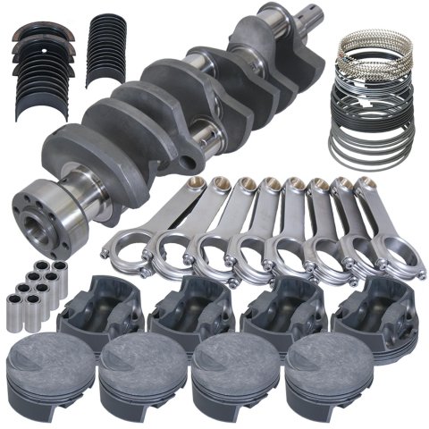 Eagle Chevy 454 4.250in Crank 6.385in H-Beam -3cc Flat Top 4.280in Pistons Rotating Assembly