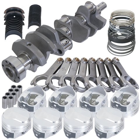 Eagle Chevy 454 1Pc 4.000in Crank 6.135in H-Beam 38cc Dome 4.350in Pistons Rotating Assembly