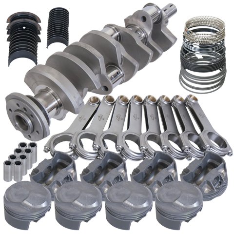 Eagle Chevy Tall Deck 454 4.250in Crank 6.800in H-Beam 43cc Dome 4.350in Pistons Rotating Assembly