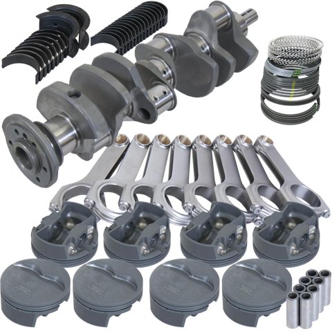 Eagle Chevy 400 4.000in Crank 6.000in H-Beam Stroker Rods -5cc 4.165in Pistons Rotating Assembly