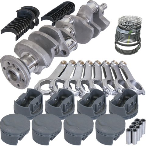 Eagle Chevy 400 3.750in Crank 5.700in H-Beam -5cc Flat Top 4.125in Pistons Rotating Assembly
