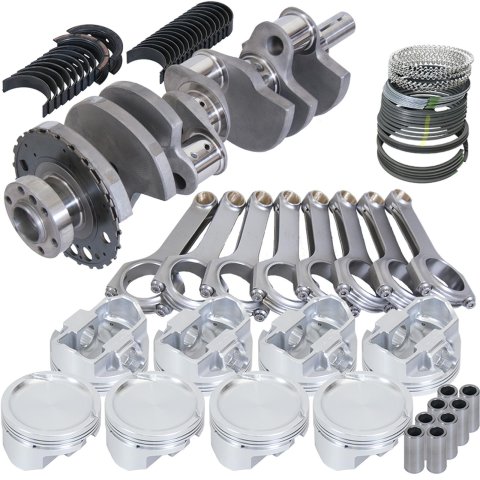 Eagle Chevy LS 4.8/5.3 4.000in Crank 24 Tth Rlctor 6.125in H-Beam 3.810in Pistons Rotating Assembly