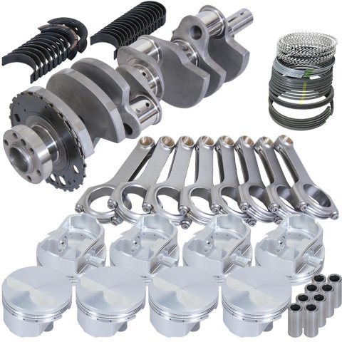 Eagle Chevy LS7 4.000in Crank 24 Tth Rlctor 6.125in H-Beam -3.1cc 4.125in Pistons Rotating Assembly