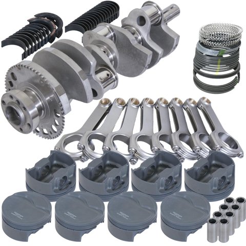 Eagle Chevy LS3 4.000in Crank 58 Tth Reluctor 6.125in H-Beam -14cc 4.065in Pistons Rotating Assembly