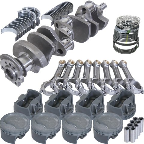 Eagle Chevy 400 3.750in Crank 5.700in I-Beam Rods -20cc 4.165in Pistons Rotating Assembly