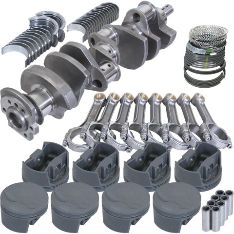 Eagle Chevy 400 3.750in Crank 5.700in I-Beam Rods -5cc Flat Top 4.155in Pistons Rotating Assembly