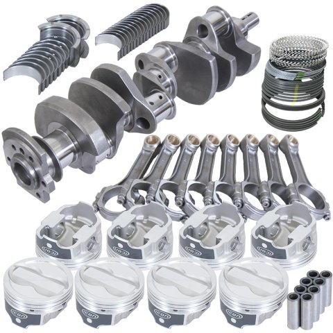 Eagle Chevy 350 3.750in Crank 6.000in I-Beam Rods -18cc 4.030in Pistons Rotating Assembly