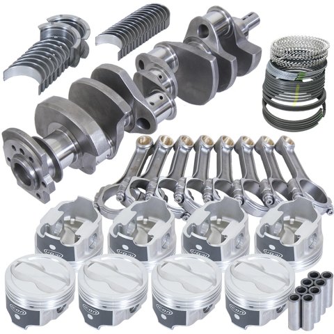Eagle Chevy 350 3.750in Crank 5.700in I-Beam Rods -18cc 4.060in Pistons Rotating Assembly