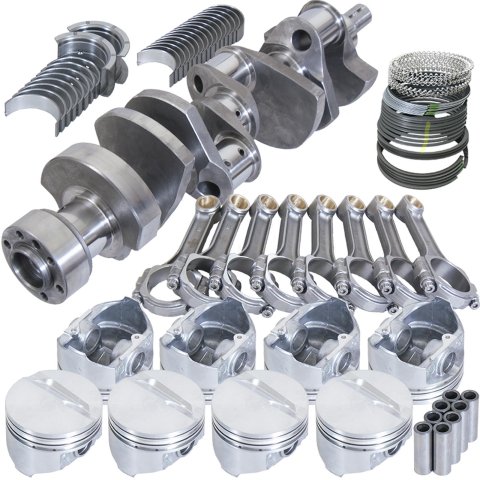 Eagle Chevy LT1350 1Pc 3.750in Crank 5.700in I-Beam Rods -7cc 4.060in Pistons Rotating Assembly