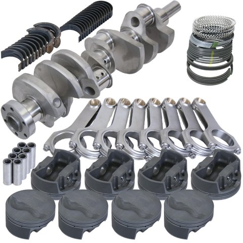 Eagle Ford 289/302 3.400in Crank 5.400in H-Beam -6cc Flat Top 4.155in Pistons Rotating Assembly