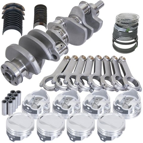 Eagle Ford 351W 4.000in Crank 6.200in H-Beam -15.8cc Inv Dome 4.030in Pistons Rotating Assembly