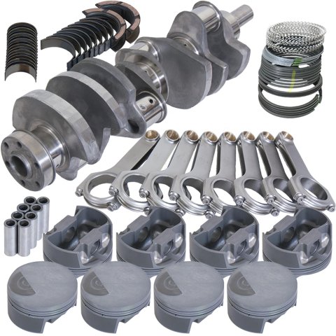 Eagle Ford 351C 4.000in Crank 6.000in H-Beam -3.2cc Flat Top 4.030in Pistons Rotating Assembly