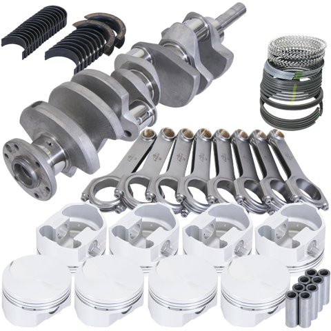 Eagle Ford 429/460 4.140in Crank 6.800in H-Beam -3cc Flat Top 4.440in Pistons Rotating Assembly