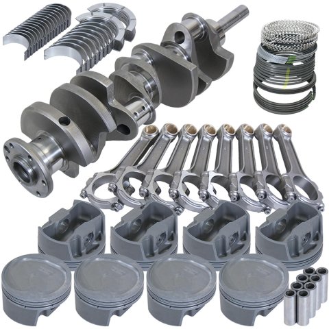 Eagle Ford 429/460 SCJ 4.140in Crank 6.700in I-Beam Rods -28cc 4.440in Pistons Rotating Assembly