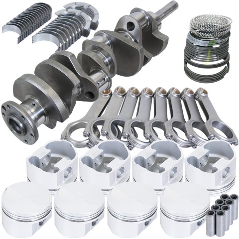 Eagle Ford 429/460 3.850in Crank 6.605in H-Beam -3cc Flat Top 4.390in Pistons Rotating Assembly
