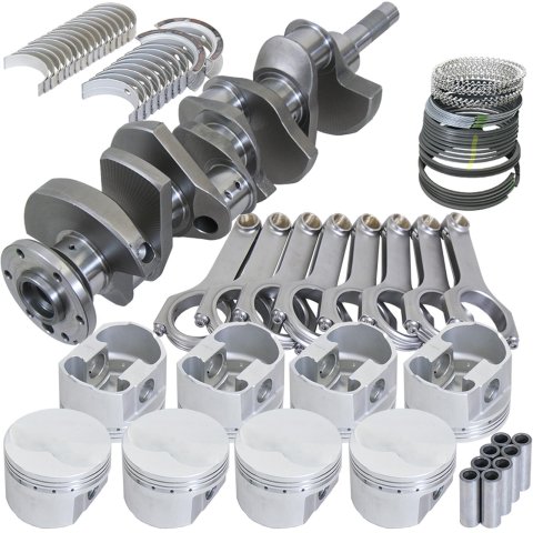 Eagle Ford FE 3.980in Crank 6.490in H-Beam -5cc Flat Top 4.155in Pistons Rotating Assembly